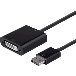 Monoprice DisplayPort 1.2a to DVI Active Adapter, Black