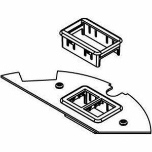 Wiremold CRFB Series Communication Device Plate