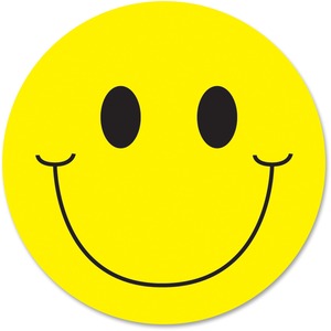 Smile Face Magnetic Eraser, Yellow