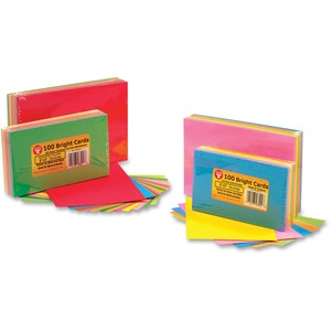 Index Card Box, 3 x 5 Bright Colors