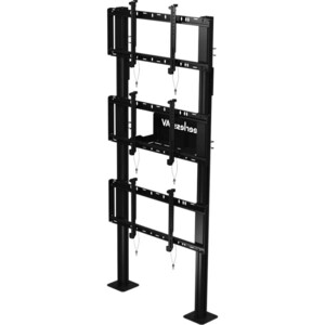 Peerless-AV SmartMount DS-S560-1X3 Floor Mount for Video Wall - Black - TAA Compliant