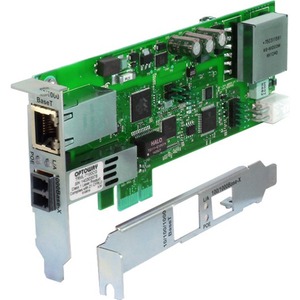 Transition Networks PCIe Gigabit Ethernet Fiber Network Interface Card with PoE+