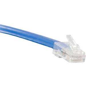 ENET Cat6 Blue 40 Foot Non-Booted (No Boot) (UTP) High-Quality Network Patch Cable RJ45 to RJ45 - 40Ft