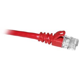 ENET Cat6 Red 15 Foot Patch Cable with Snagless Molded Boot (UTP) High-Quality Network Patch Cable RJ45 to RJ45 - 15Ft