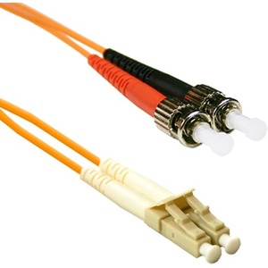 ENET 1M ST/LC Duplex Multimode 50/125 OM2 or Better Orange Fiber Patch Cable 1 meter SC-LC Individually Tested