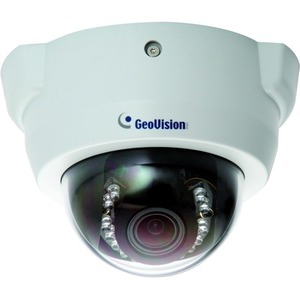 GeoVision GV-FD3400 3 Megapixel HD Network Camera - Color, Monochrome - Dome