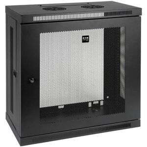 Tripp Lite by Eaton SmartRack SRW12U13 12U Wall Mountable Rack Cabinet - Black