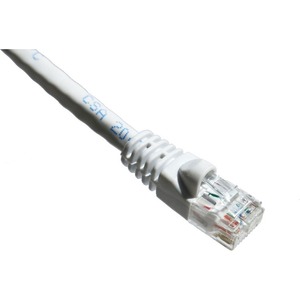 Axiom 1FT CAT6A 650mhz Patch Cable Molded Boot (White)