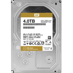 WD Gold 4TB high-capacity datacenter hard drive