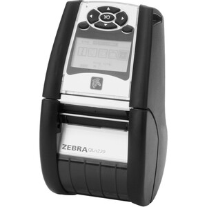 Zebra QLn220 Mobile Direct Thermal Printer - Monochrome - Portable - Label Print - USB - Serial - Bluetooth - Battery Included