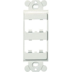 Panduit Mini-Com CFG4WH Faceplate Insert