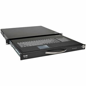 Tripp Lite 1U Rackmount Keyboard w KVM Cable Kit for 2-Post or 4-Post Racks