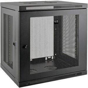 Tripp Lite by Eaton SmartRack SRW12UDP 12U Wall Mountable Rack Cabinet for LAN Switch, Patch Panel - 482.60 mm Rack Width x 520.70 mm Rack Depth - Black