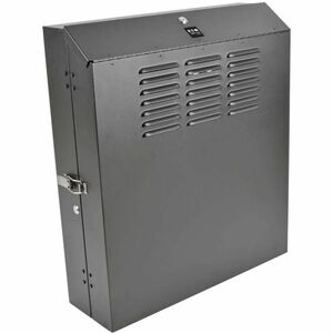 Tripp Lite by Eaton SmartRack SRWF4U 4U Wall Mountable Rack Cabinet for Patch Panel, LAN Switch - 482.60 mm Rack Width x 508 mm Rack Depth - Black Powder Coat