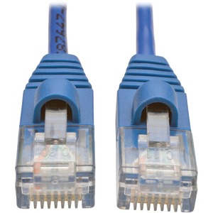 Tripp Lite Cat5e 350 MHz Snagless Molded Slim (UTP) Ethernet Cable (RJ45 M/M) - Blue 6 ft. (1.83 m)