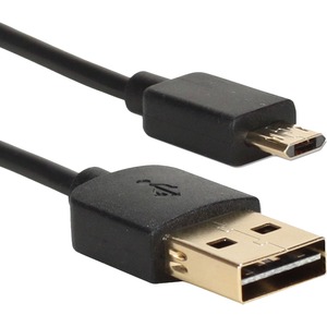 QVS Premium Sync/Charging USB/Micro-USB Data Transfer Cable