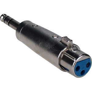 QVS 1/4 Male to XLR Female Audio Adaptor