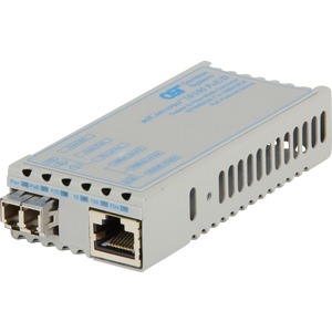 miConverter PoE/PD 10/100 Ethernet Fiber Media Converter RJ45 LC Multimode 5km