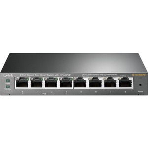 TP-Link TL-SG108PE - 8-Port Gigabit Easy Smart Switch with 4-Port PoE - Limited Lifetime Protection