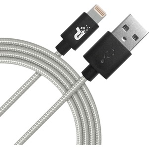 Patriot Memory Charge and Sync Lightning Woven Cable - 3.3 ft