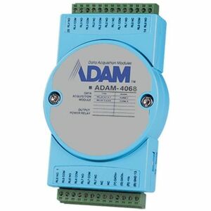 Advantech ADAM-4068 8-channel Relay Output with LED Module with Modbus
