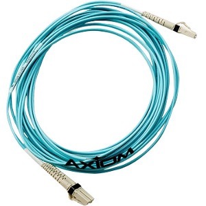 Axiom ST/ST 10G Multimode Duplex OM3 50/125 Fiber Optic Cable 10m