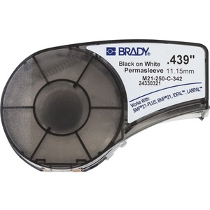 Brady People ID Label Cartridge for BMP21 Series, ID PAL, LabPal Printers, White