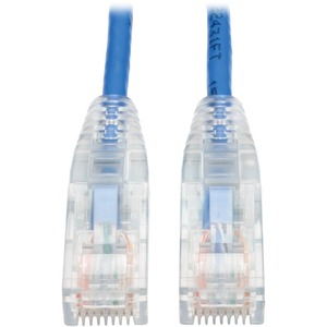 Tripp Lite 5ft Cat6 Gigabit Snagless Molded Slim UTP Patch Cable RJ45 M/M Blue 5'