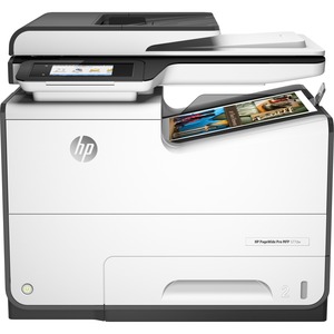 HP PageWide Pro 577dw Page Wide Array Multifunction Printer-Color-Copier/Fax/Scanner-50 ppm Mono/50 ppm Color Print-2400x1200 dpi Print-Automatic Duplex Print-80000 Pages-550 sheets Input-1200 dpi Optical Scan-Color Fax-Wireless LAN