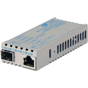 miConverter PoE/PD 10/100/1000 Gigabit Ethernet Fiber Media Converter RJ45 SFP