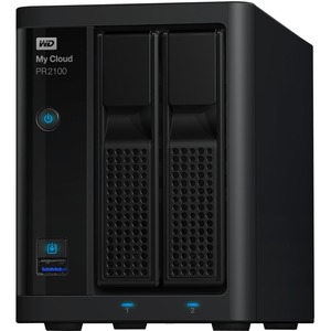 WD 16TB My Cloud PR2100 Pro Series Media Server with Transcoding, NAS - Network Attached Storage