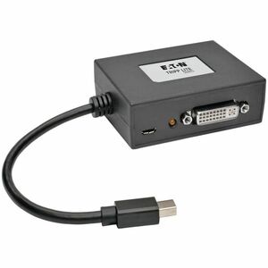 Tripp Lite 2-Port Mini DisplayPort to DVI Multi-Stream Transport 1080p TAA