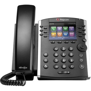 Poly VVX 401 IP Phone - Corded - Desktop - Black