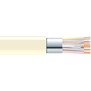 Black Box RS-232 Bulk Serial Cable - Shielded, PVC, 7-Conductor, 1000-ft. (304.8-m)