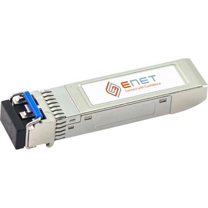 ENET Calix Compatible 100-01666 TAA Compliant Functionally Identical 1000BASE-BX Bi-Di SFP iTemp 1310nm TX/1550nm RX 10km w/DOM Single-mode Simplex LC