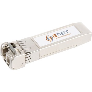 ENET Calix Compatible 100-02150-80K-C TAA Compliant Functionally Identical 10GBASE-ER Bi-Di SFP+ cTemp 1490nm TX/1550nm RX 80km w/DOM Single-mode Simplex LC