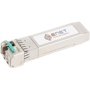 ENET Calix Compatible 100-02151-80K-C TAA Compliant Functionally Identical 10GBASE-ER Bi-Di SFP+ cTemp 1550nm TX/1490nm RX 80km w/DOM Single-mode Simplex LC