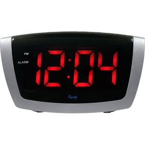 Equity 75906 Jumbo Red LED Alarm Clock