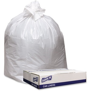 Glad ForceFlexPlus Large Drawstring Trash Bags Large Size 30 gal Capacity  0.90 mil 23 Micron Thickness Drawstring Closure Black 6Carton 25 Per Box  Home Office Can - Office Depot