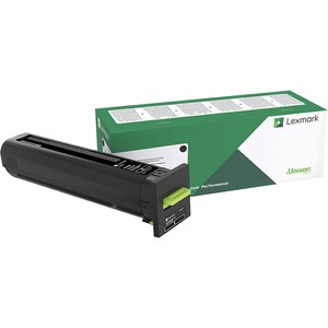 Lexmark Original Laser Toner Cartridge - Black - 1 Each