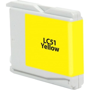 West Point Inkjet Ink Cartridge - Alternative for Brother (LC-1000Y, LC-51Y) - Yellow Pack