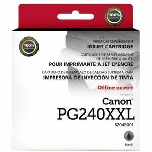 Office Depot Remanufactured High Yield Inkjet Ink Cartridge - Alternative for Canon (5204B001) - Black Pack