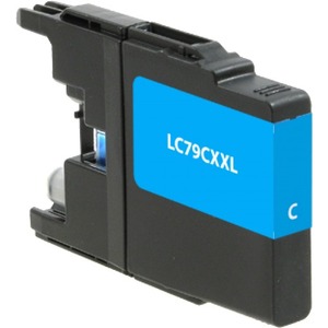 West Point Extra High Yield Inkjet Ink Cartridge - Alternative for Brother (LC-1240C, LC-1280XLC, LC-79C) - Cyan Pack