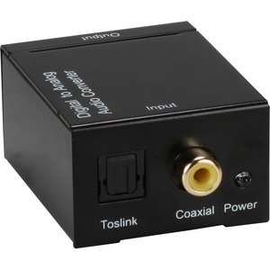 QVS Digital S/PDIF to Stereo Analog RCA Audio Converter