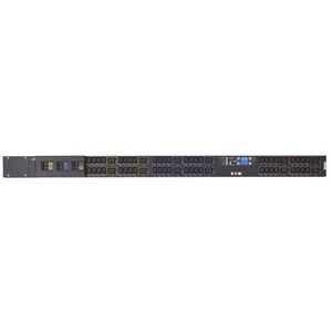 Eaton fuse disconnect rack PDU, 0U, Hardwired input, 17.3 kW max, 230/400V, 24A, Hardwired, Three-phase, Outlets: (48) C13 Outlet grip, (12) C19 Outlet grip