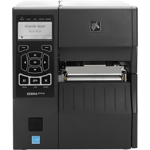 Zebra ZT420 Industrial Direct Thermal/Thermal Transfer Printer - Monochrome - Label Print - Ethernet - USB - Serial - Bluetooth