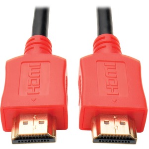 Tripp Lite 6ft High Speed HDMI Cable Digital A/V UHD HDMI 4Kx2K M/M Red 6'