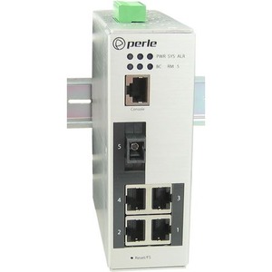 Perle IDS-305G - Managed Industrial Ethernet Switch with Gigabit Fiber