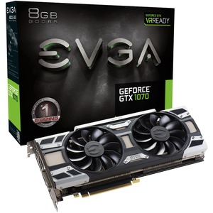 EVGA NVIDIA GeForce GTX 1070 Graphic Card - 8 GB GDDR5