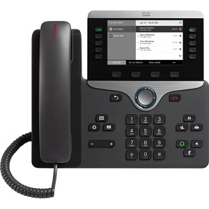 Cisco 8811 IP Phone - Corded - Wall Mountable, Desktop - Charcoal